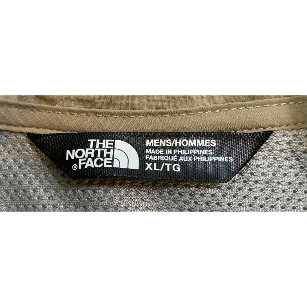 The North‎ Face Men's Button-Up Shirt/Jacket Tan XL Collard Streetwear Gorpcore